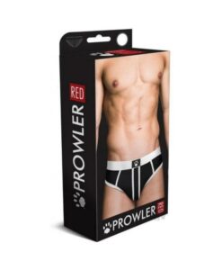 Prowler Red Ass Less Brief Wht Md