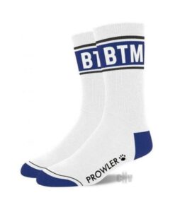 Prowler Btm Socks Wht/blu
