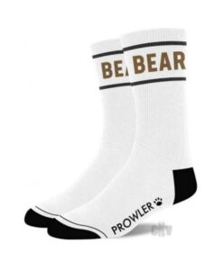 Prowler Red Bear Socks Wht/brn