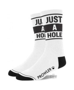 Prowler Red Just A Hole Sock Wht/blk