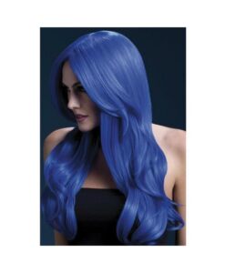 Smiffy The Fever Wig Collection Khloe - Neon Blue