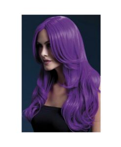 Smiffy The Fever Wig Collection Khloe - Neon Purple