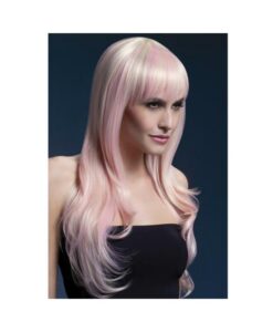 Smiffys Fever Wig Sienna 26 inches Long Blonde Candy