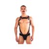 Prowler Red Butch Body Harness Silv Xxl