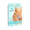 Hookup Crotchless Secret Gem White Fits Size S-l