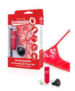 Screaming O My Secret Charged Remote Control Panty - Red