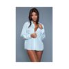 Bewicked Mackenzie Sleepshirt Light Blue Xl