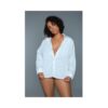 Bewicked Mackenzie Sleepshirt Light Blue 3xl/4xl