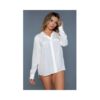Bewicked Mackenzie Sleepshirt White M