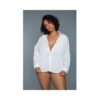 Bewicked Mackenzie Sleepshirt White 1xl/2xl