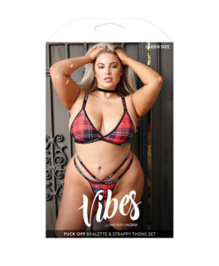 Fuck Off Bralette Set Queen Size