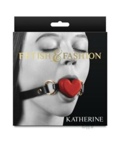 Fetish & Fashion Katherine Heart Gag Red