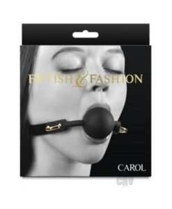 Fetish & Fashion Carol Ball Gag Black