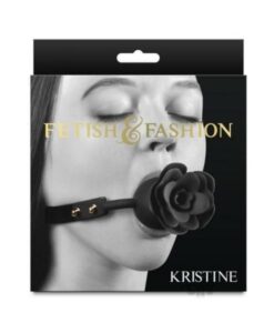 Fetish & Fashion Kristine Rose Gag Black