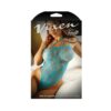 Vixen Bind Us Together One-shoulder Lace Teddy Blue O/s