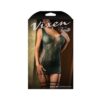 Fantasy Lingerie Vixen Watch Me Gartered Seamless Dress Green O/s