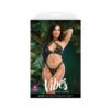 Fantasy Lingerie Vibes Eat Me Flash Reactive Mushroom-print Halter & Panty L/xl