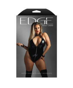 Zipper Teddy With Wrist Restraints Queen Size