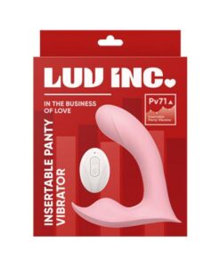 Luv Inc Pv71 Insertable Panty Vibrator Pink