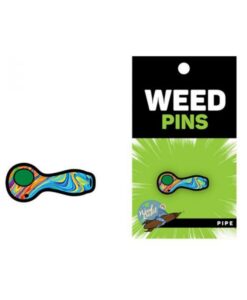 Weed Pipe with Swirled Color Fill