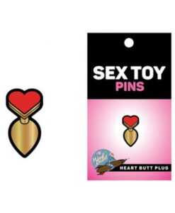 Sex Toy Pin Heart Butt Plug