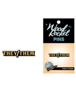Pronoun  They/Them Pin