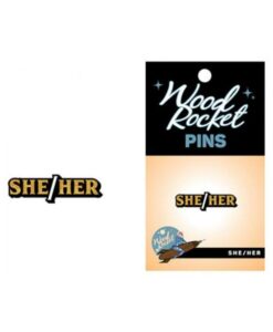 Pronoun She/Her Pin