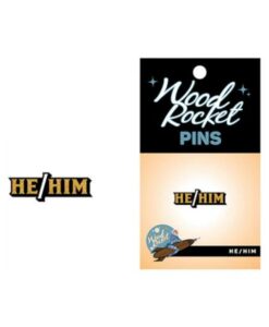 Pronoun He/him Pin