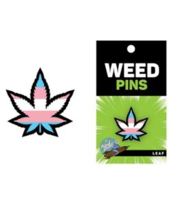 Weed Pin Trans Flag Leaf