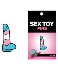 Sex Toy Pin Trans Flag Dildo