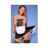 Magic Silk Dress Up Dirty Duster Costume Black L/xl