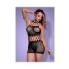 Magic Silk Seamless Cage Dress Black Os
