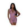 Magic Silk Seamless Dress Lavender Os