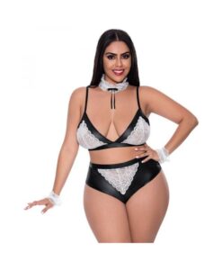 Magic Silk Dress Up Dirty Deeds Costume Black Queen Size