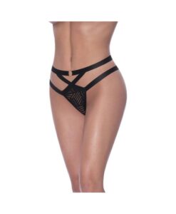 Magic Silk Rude Awakening Cheeky Panty Black S/m