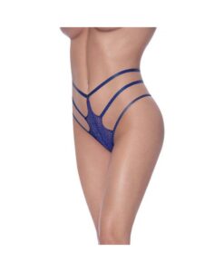 Magic Silk Berrylicious Strappy Panty Blueberry L/xl