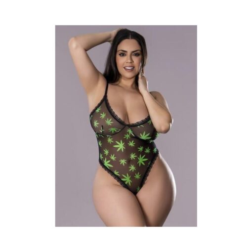 Hazy Dayz Teddy Pot Leaf 2xl