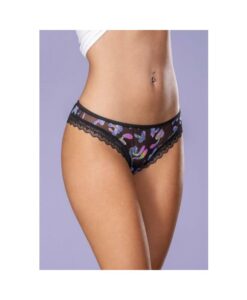 Hazy Dayz Panty W/ Open Back Mushroom L/xl