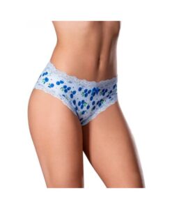 Magic Silk Sweet Treats Boy Short With Lube Blueberry S/m