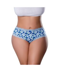 Magic Silk Sweet Treats Boy Short With Lube Blueberry Queen Size