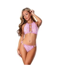 Daisy Halter Bra & Panty Set Daisy L/xl