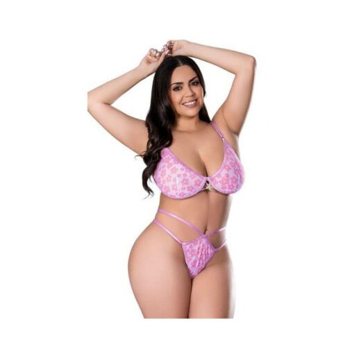 Daisy Bra & Thong Set Daisy 2xl