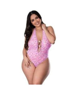 Daisy Teddy W/ Snap Crotch Daisy 2xl