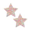 Neva Nude Pastie Star Sprankles Neon UV