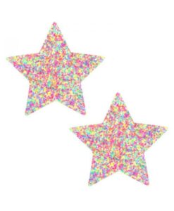 Neva Nude Pastie Star Sprankles Neon UV