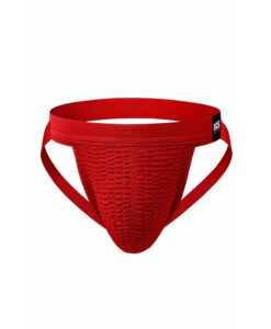 Mob Fetish Swim Jockstrap Red Large