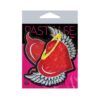 Pastease Angel & Devil Glitter Heart - Red O/s