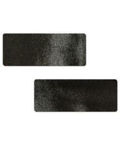 Pastease Matte Black Bar Nipple Pasties