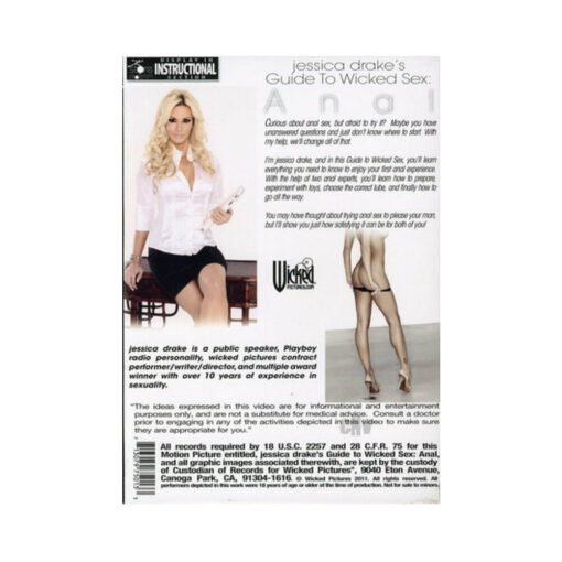 Jessica Drakes Guide To Wicked Sex: Anal Dvd - Image 2