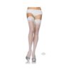Stay Up Lace Top Thigh High Plus White